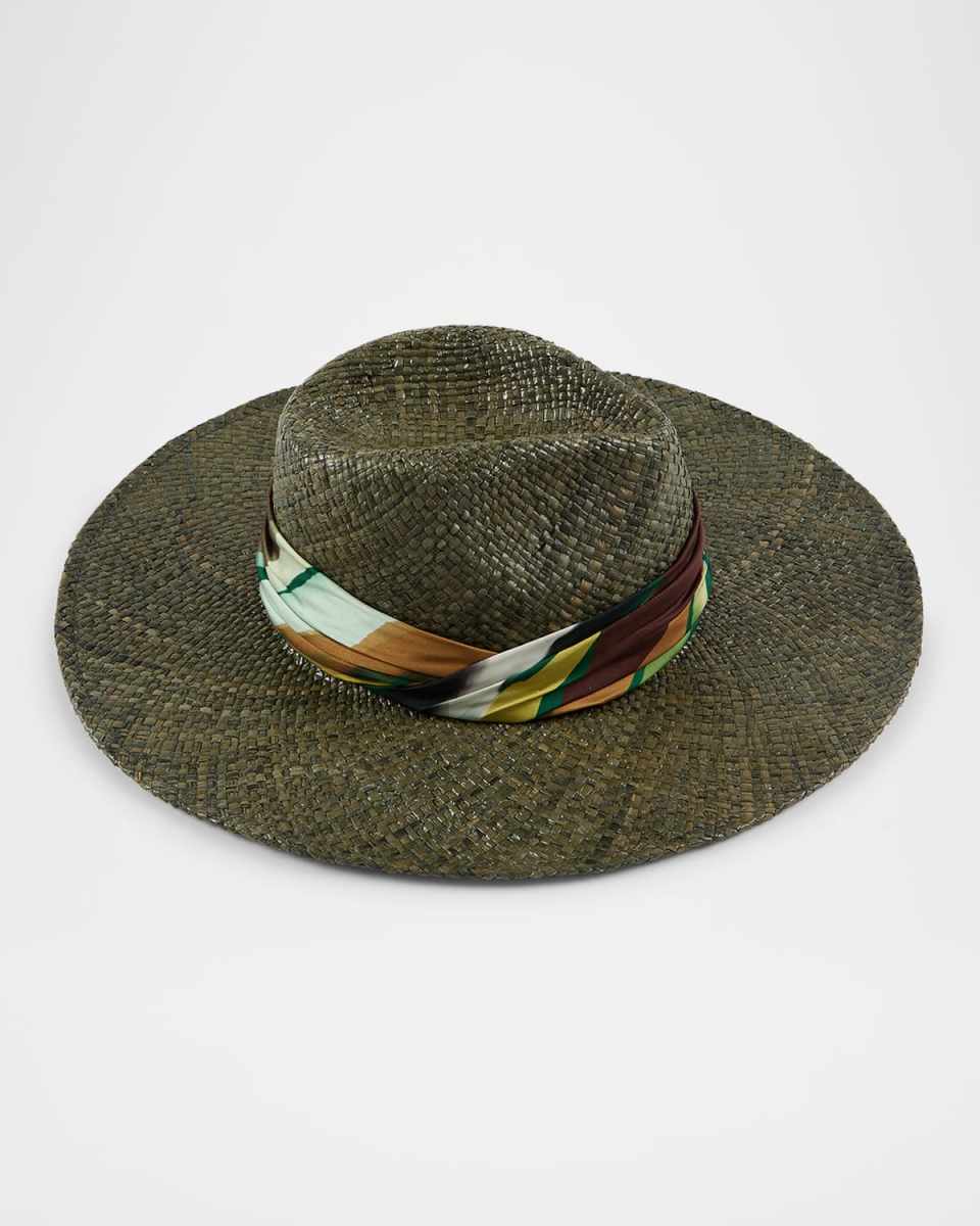 Emmanuelle Fine Raffia Fedora